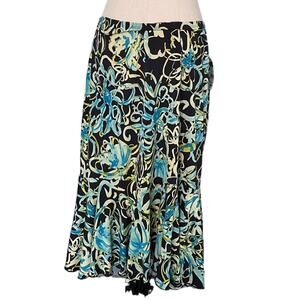 Y2k black teal and yellow